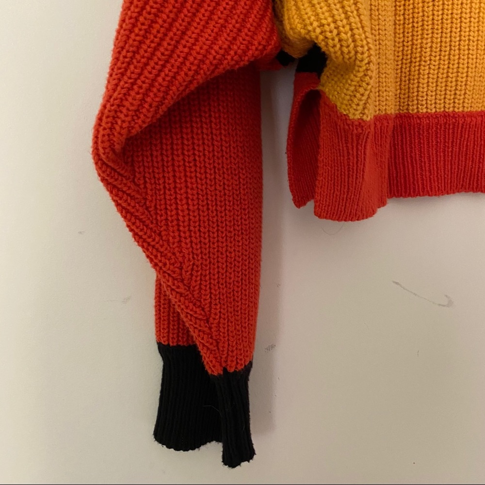 Ecoté Color Block Sweater - Picture 9 of 15